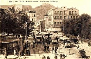 PA c- 018- Place d'Armes- trams et autobus